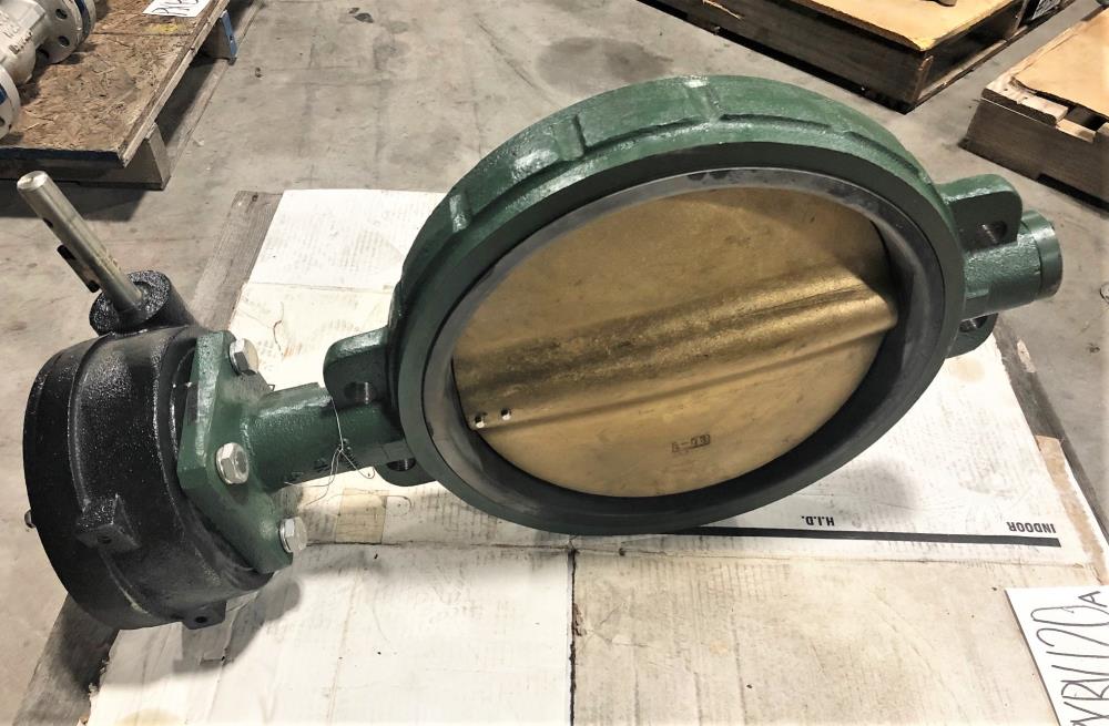 Center Line 16" 150# DI Wafer Butterfly Valve, Series 200, Aluminum Bronze Disc